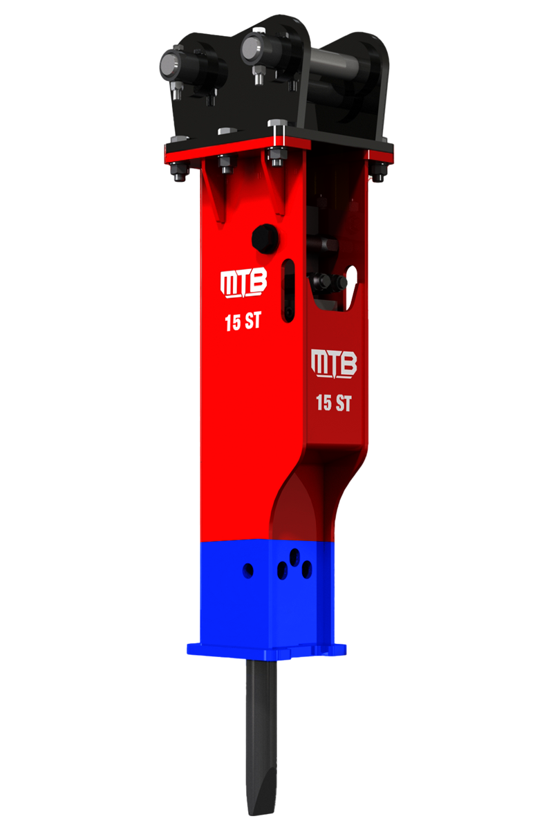 MTB 15 Abbruchhammer mieten – 150 kg Hydraulikhammer für 1–3,5 t Bagger in Leibnitz